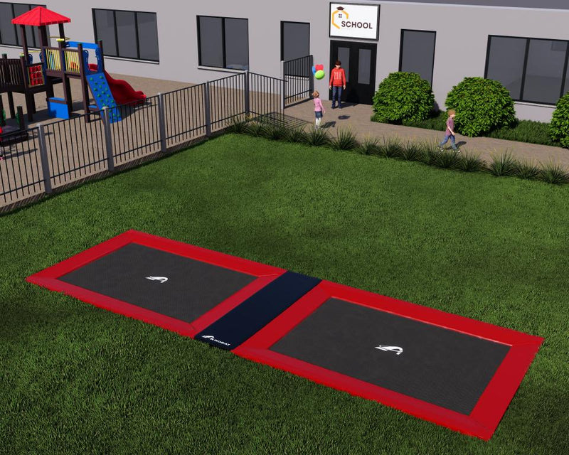 Akrobat Battery Flat trampoline