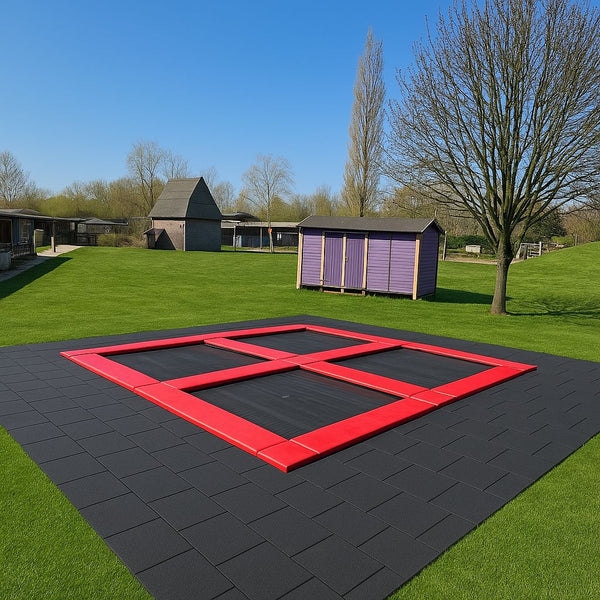 Akrobat Battery Flat trampoline