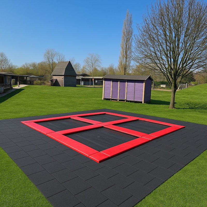 Akrobat Battery Flat trampoline
